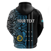 Custom Vanuatu Sanma Hoodie Polynesian Tribal LT6 - Polynesian Pride