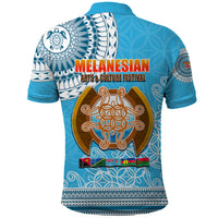 Fiji Polo Shirt Melanesian Festival 2023 LT6 - Polynesian Pride