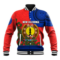 New Caledonia Baseball Jacket Melanesian Festival 2023 LT6 Unisex Red - Polynesian Pride