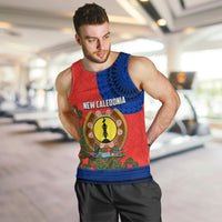 New Caledonia Men Tank Top Melanesian Festival 2023 LT6 - Polynesian Pride