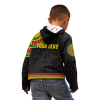 Custom Vanuatu Kid Hoodie Polynesia Circle LT6 - Polynesian Pride