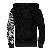 Polynesian Samoyed Dog Sherpa Hoodie Dog In My Heart LT6 - Polynesian Pride