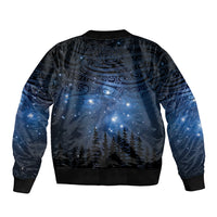 Matariki Te Tau Hou Māori Bomber Jacket New Zealand Starry Sky LT7 - Polynesian Pride