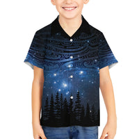 Matariki Te Tau Hou Māori Hawaiian Shirt New Zealand Starry Sky LT7 - Polynesian Pride
