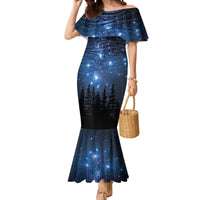Matariki Te Tau Hou Māori Mermaid Dress New Zealand Starry Sky LT7 Women Galaxy - Polynesian Pride