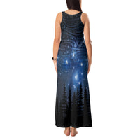 Matariki Te Tau Hou Māori Tank Maxi Dress New Zealand Starry Sky LT7 - Polynesian Pride
