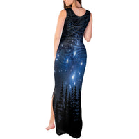 Matariki Te Tau Hou Māori Tank Maxi Dress New Zealand Starry Sky LT7 - Polynesian Pride