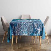 World Ocean Day Polynesian Pattern Tablecloth Crystal Waves LT7 - Polynesian Pride