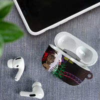 New Caledonia Kanaky Personalized AirPods Case Kagu Bird Emblem LT7 - Polynesian Pride