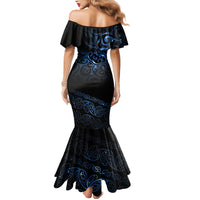 New Zealand Matariki Mermaid Dress Cosmic Style LT7 - Polynesian Pride