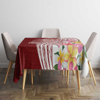 Aloha Hawaii Island Personalized Tablecloth Crimson Dreamy Turtle LT7 - Polynesian Pride