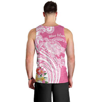 Aloha Maui Island Personalized Men Tank Top Rose Dreamy Turtle LT7 - Polynesian Pride