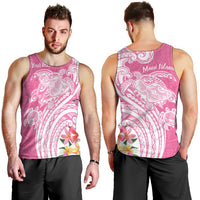 Aloha Maui Island Personalized Men Tank Top Rose Dreamy Turtle LT7 - Polynesian Pride