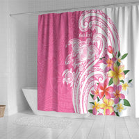 Aloha Maui Island Personalized Shower Curtain Rose Dreamy Turtle