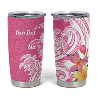 Aloha Maui Island Personalized Tumbler Cup Rose Dreamy Turtle