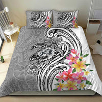 Aloha Kahoolawe Island Personalized Bedding Set Ashen Dreamy Turtle