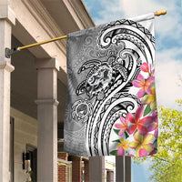 Aloha Kahoolawe Island Personalized Garden Flag Ashen Dreamy Turtle