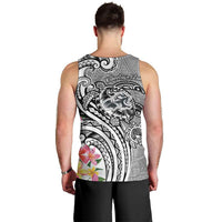 Aloha Kahoolawe Island Personalized Men Tank Top Ashen Dreamy Turtle LT7 - Polynesian Pride