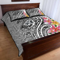 Aloha Kahoolawe Island Personalized Quilt Bed Set Ashen Dreamy Turtle LT7 - Polynesian Pride