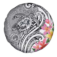 Aloha Kahoolawe Island Personalized Spare Tire Cover Ashen Dreamy Turtle LT7 - Polynesian Pride