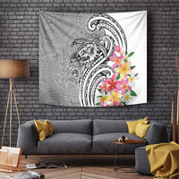 Aloha Kahoolawe Island Personalized Tapestry Ashen Dreamy Turtle