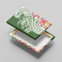 Aloha Molokai Island Personalized Canvas Wall Art Sage Dreamy Turtle