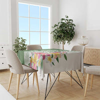 Aloha Molokai Island Personalized Tablecloth Sage Dreamy Turtle