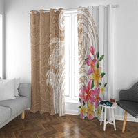 Aloha Niihau Island Personalized Window Curtain Beige Dreamy Turtle LT7 With Grommets Beige - Polynesian Pride
