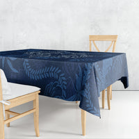 Hawaii Father's Day Vintage Lei Tablecloth Hauoli la Makuakane - Blue LT7 - Polynesian Pride