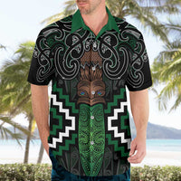 Maori Taiaha Pounamu Whakairo Personalized Hawaiian Shirt Jade Poutama Motifs LT7 - Polynesian Pride