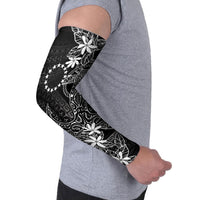 Black Kuki Airani Tapakau Arm Sleeves Tribal Anchor Mix Tiare LT7 - Polynesian Pride