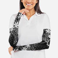 Black Kuki Airani Tapakau Arm Sleeves Tribal Anchor Mix Tiare LT7 - Polynesian Pride