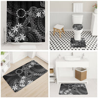 Black Kuki Airani Tapakau Bathroom Set Tribal Anchor Mix Tiare LT7 - Polynesian Pride
