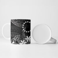 Black Kuki Airani Tapakau Ceramic Mug Tribal Anchor Mix Tiare LT7 - Polynesian Pride