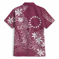 Maroon Kuki Airani Tapakau Hawaiian Shirt Tribal Anchor Mix Tiare LT7 - Polynesian Pride