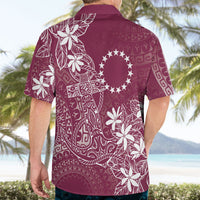 Maroon Kuki Airani Tapakau Hawaiian Shirt Tribal Anchor Mix Tiare LT7 - Polynesian Pride
