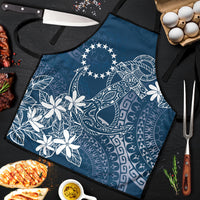 Navy Kuki Airani Tapakau Apron Tribal Anchor Mix Tiare LT7 Navy - Polynesian Pride
