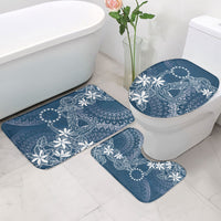 Navy Kuki Airani Tapakau Bathroom Set Tribal Anchor Mix Tiare LT7 - Polynesian Pride