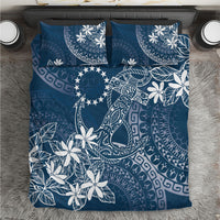 Navy Kuki Airani Tapakau Bedding Set Tribal Anchor Mix Tiare LT7 Navy - Polynesian Pride