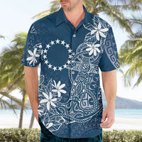 Navy Kuki Airani Tapakau Hawaiian Shirt Tribal Anchor Mix Tiare LT7 - Polynesian Pride