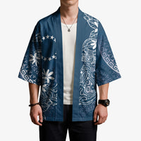 Navy Kuki Airani Tapakau Kimono Tribal Anchor Mix Tiare LT7 - Polynesian Pride
