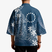 Navy Kuki Airani Tapakau Kimono Tribal Anchor Mix Tiare LT7 - Polynesian Pride