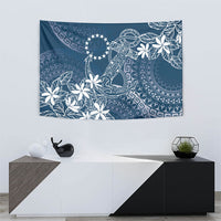 Navy Kuki Airani Tapakau Tapestry Tribal Anchor Mix Tiare LT7 - Polynesian Pride