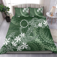 Sage Green Kuki Airani Tapakau Bedding Set Tribal Anchor Mix Tiare