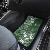 Sage Green Kuki Airani Tapakau Car Mats Tribal Anchor Mix Tiare LT7 - Polynesian Pride