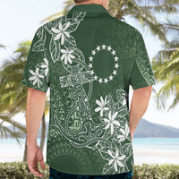 Sage Green Kuki Airani Tapakau Hawaiian Shirt Tribal Anchor Mix Tiare LT7 - Polynesian Pride