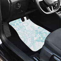 Turquoise Kuki Airani Tapakau Car Mats Tribal Anchor Mix Tiare
