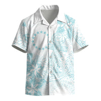 Turquoise Kuki Airani Tapakau Kid Hawaiian Shirt Tribal Anchor Mix Tiare LT7 - Polynesian Pride
