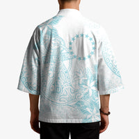 Turquoise Kuki Airani Tapakau Kimono Tribal Anchor Mix Tiare