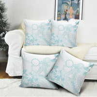 Turquoise Kuki Airani Tapakau Pillow Cover Tribal Anchor Mix Tiare LT7 - Polynesian Pride